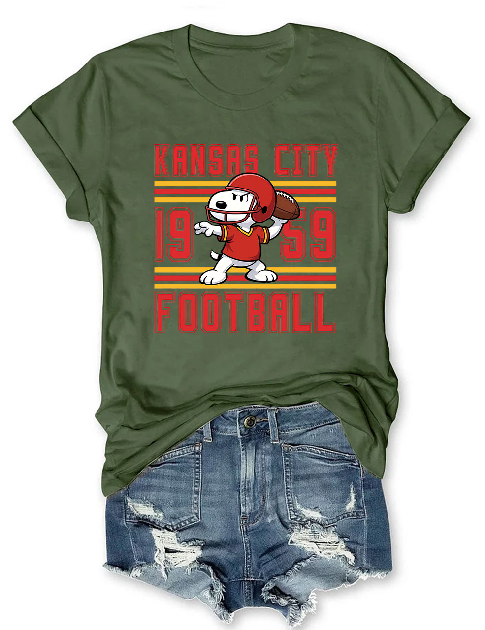 Kansas City Football T-Shirt