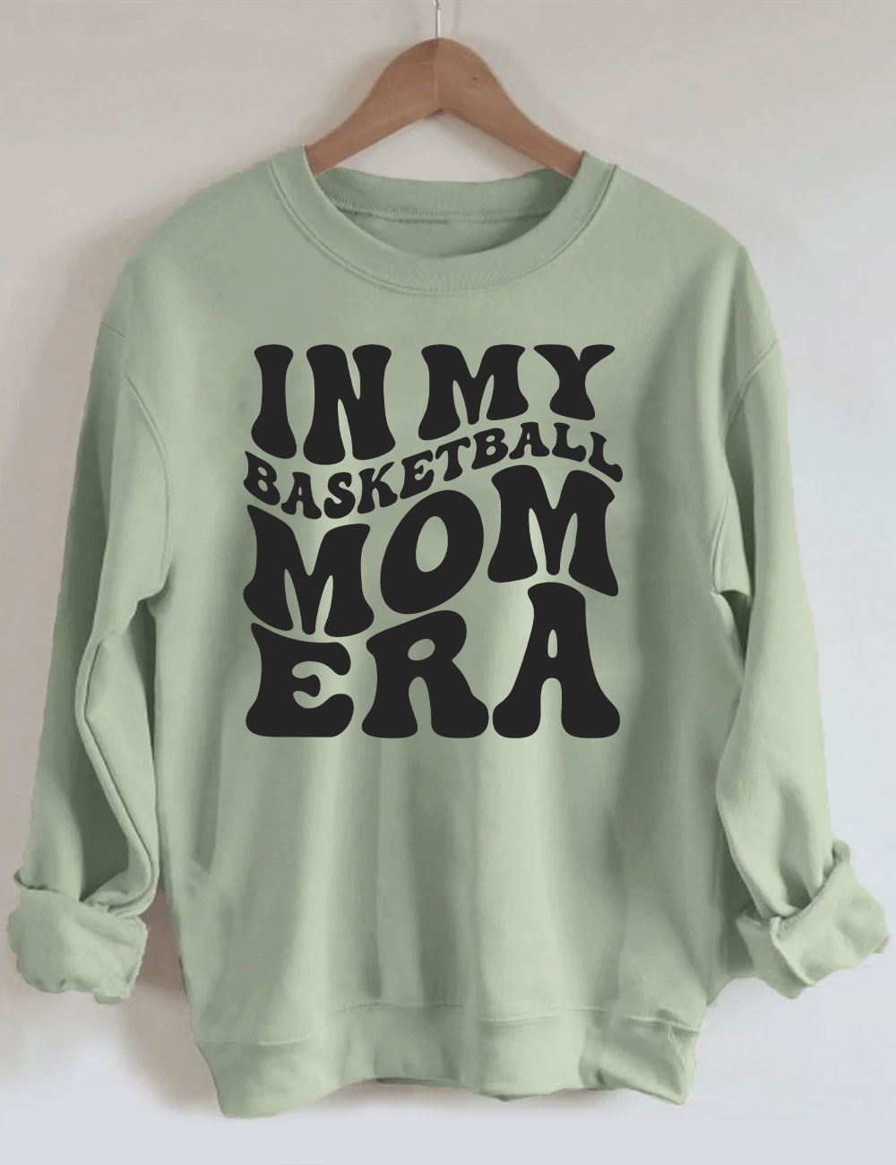 In My Basketball Mom Era Custom  Sweatshirt