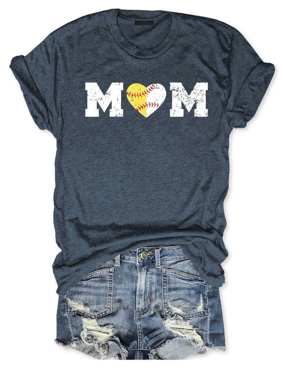 Cute Baseball Mom T-shirt