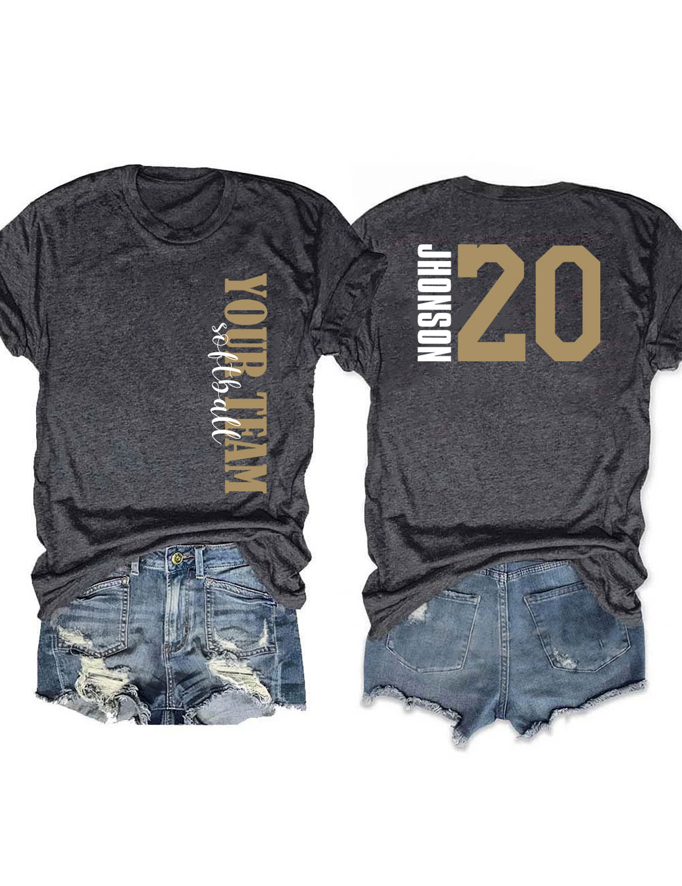 Custom Softball T-shirt