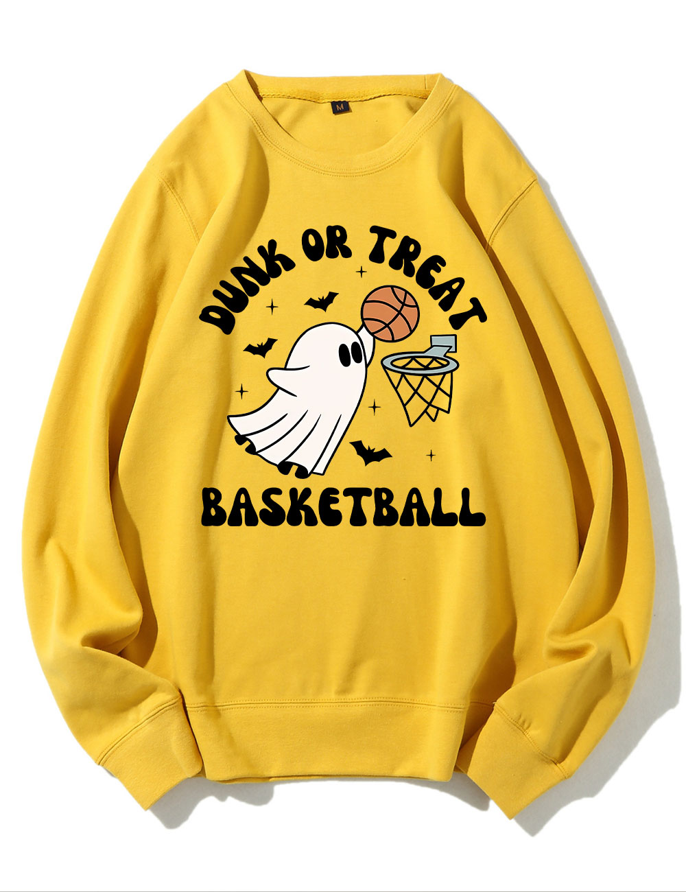 Dunk Or Treat Halloween Ghost Basketball Sweatshirt