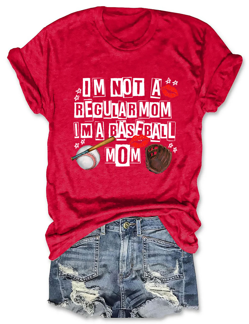 I’m Not Regular Mom I’m A Baseball Mom T-shirt