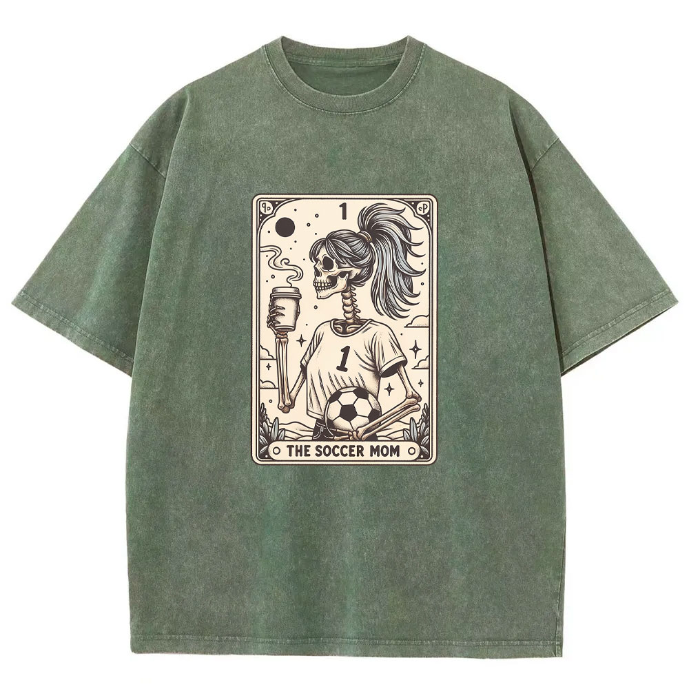 The Soccer Mom Washed T-shirt
