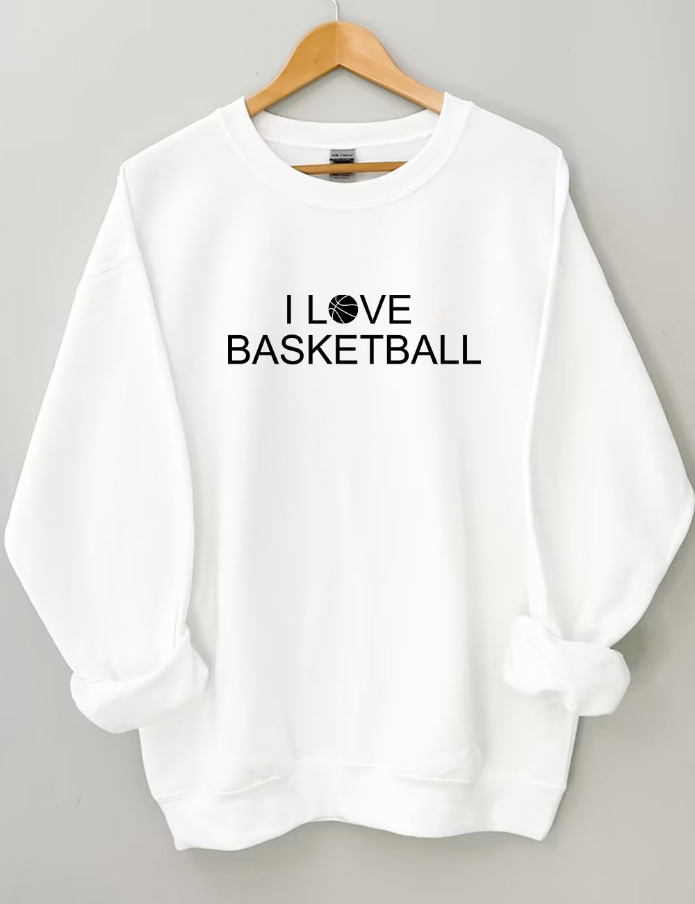 I Love Basketball Sweatshirt
