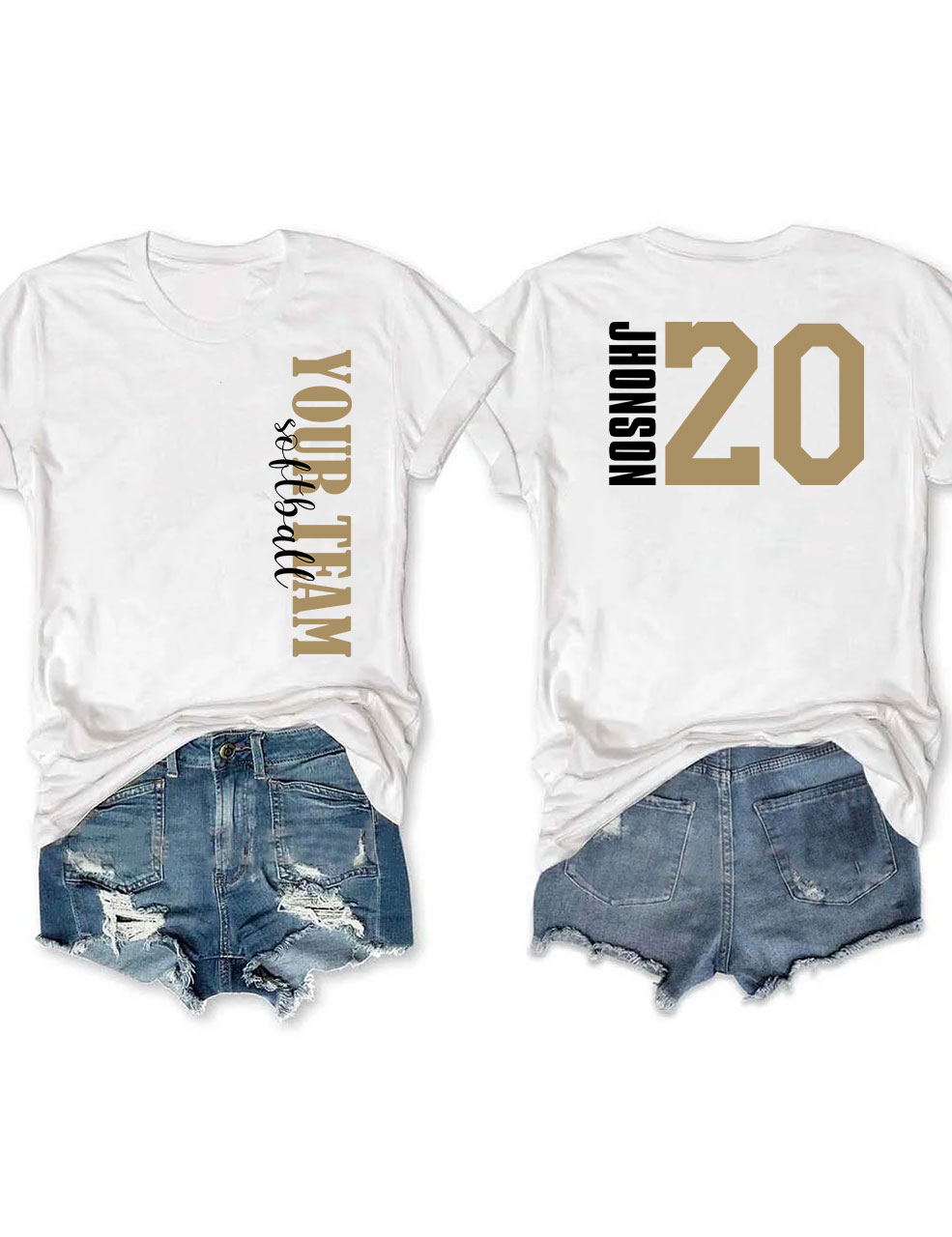 Custom Softball T-shirt