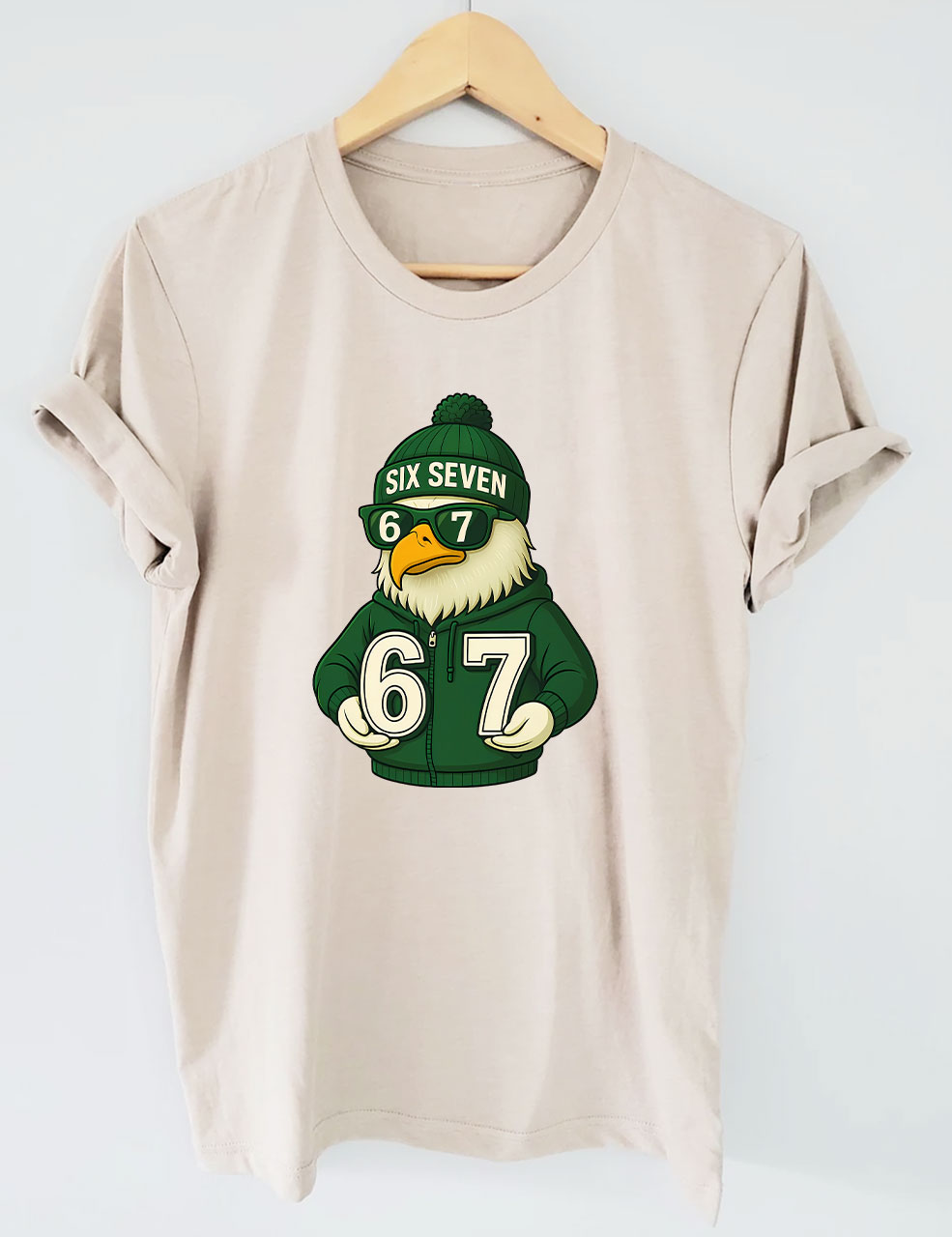 Eagle 67 Six Seven Football T-Shirt