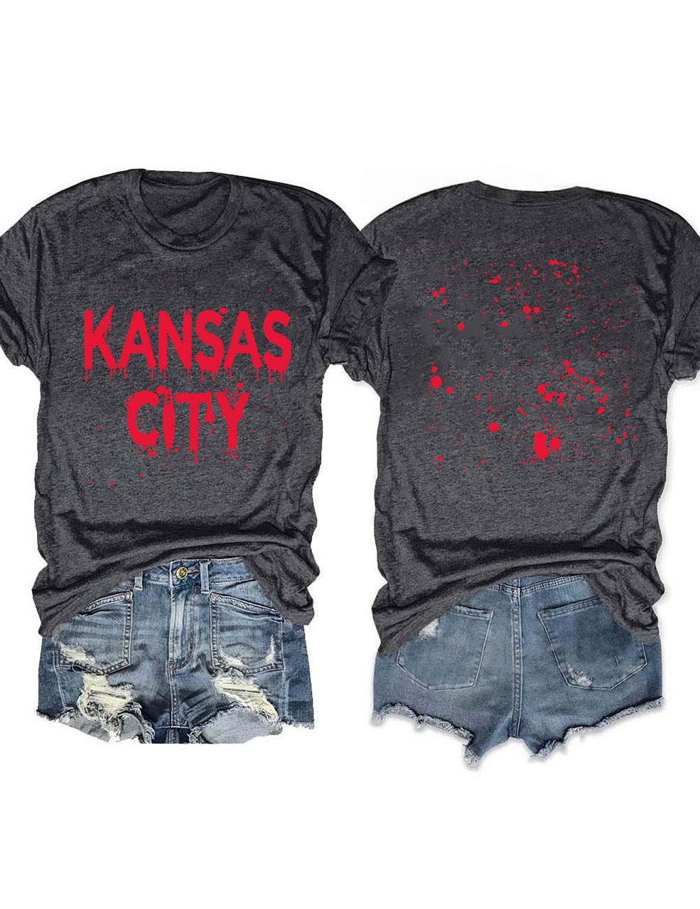 Kansas City Bloody Halloween T-Shirt