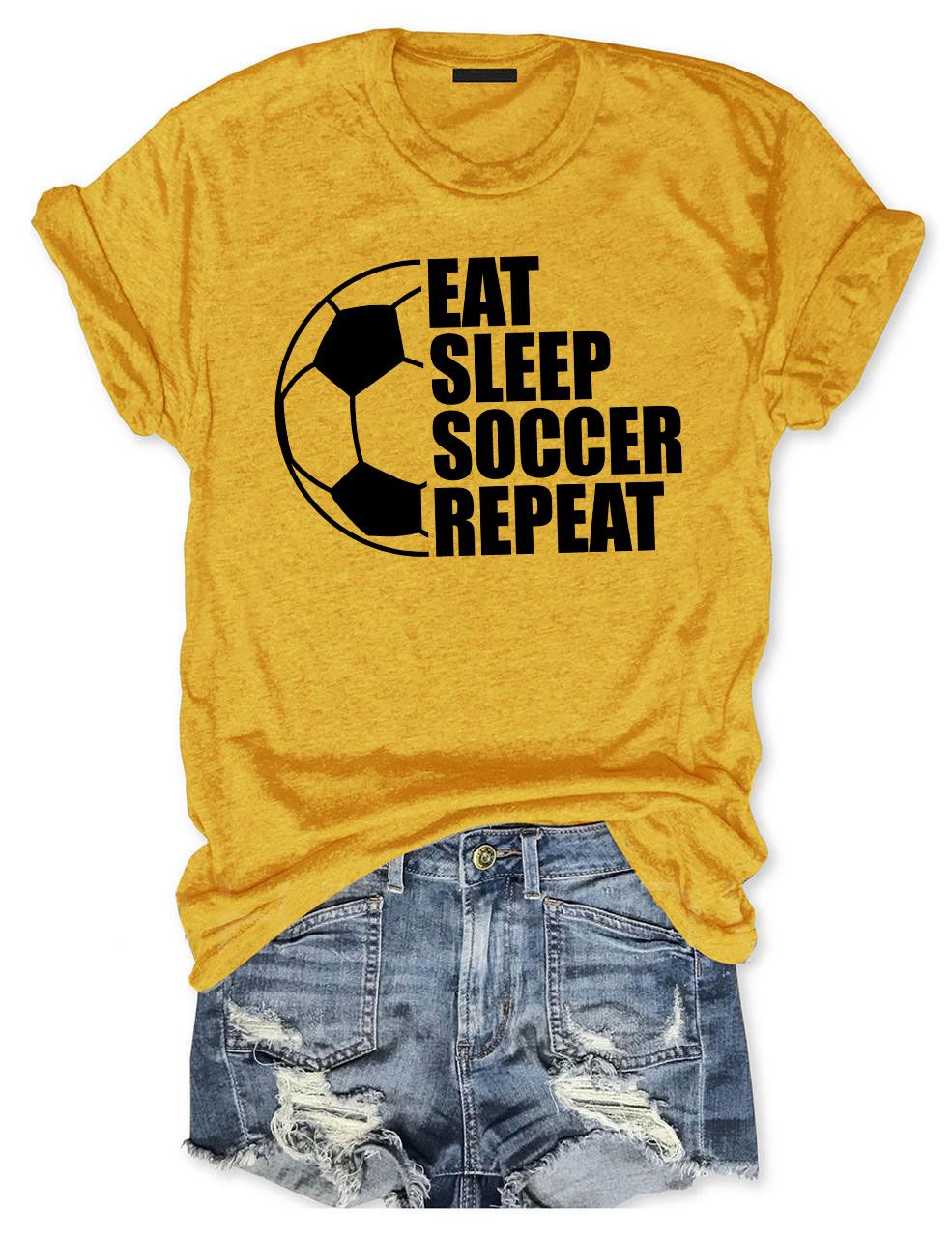 Eat Sleep Soccer Repeat T-shirt