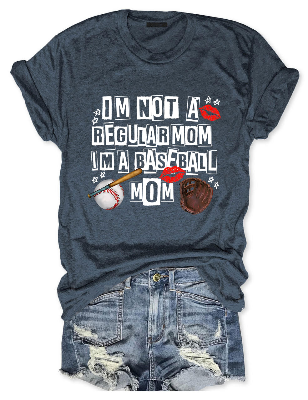 I’m Not Regular Mom I’m A Baseball Mom T-shirt