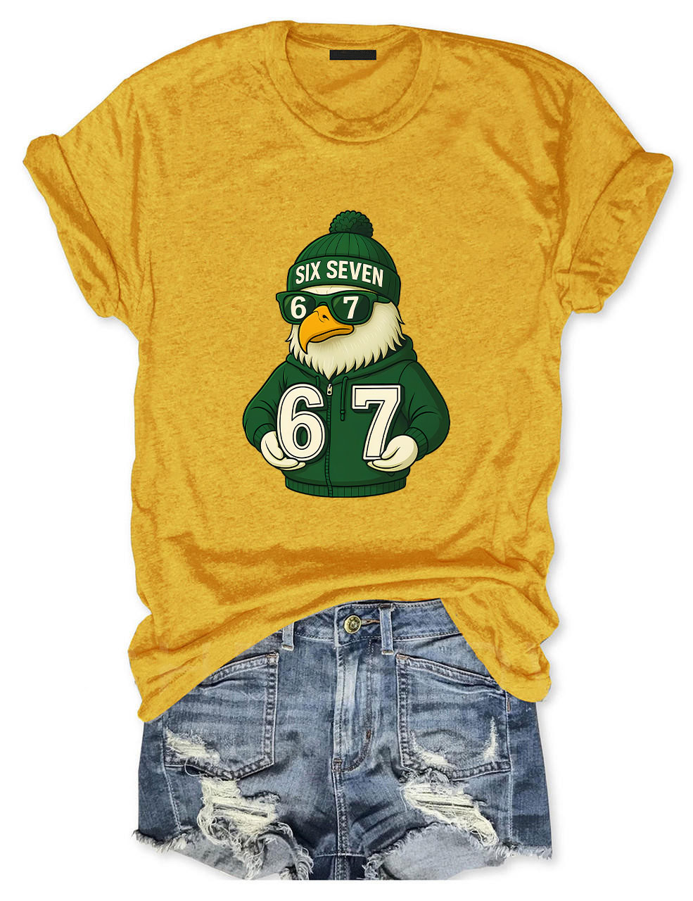 Eagle 67 Six Seven Football T-Shirt