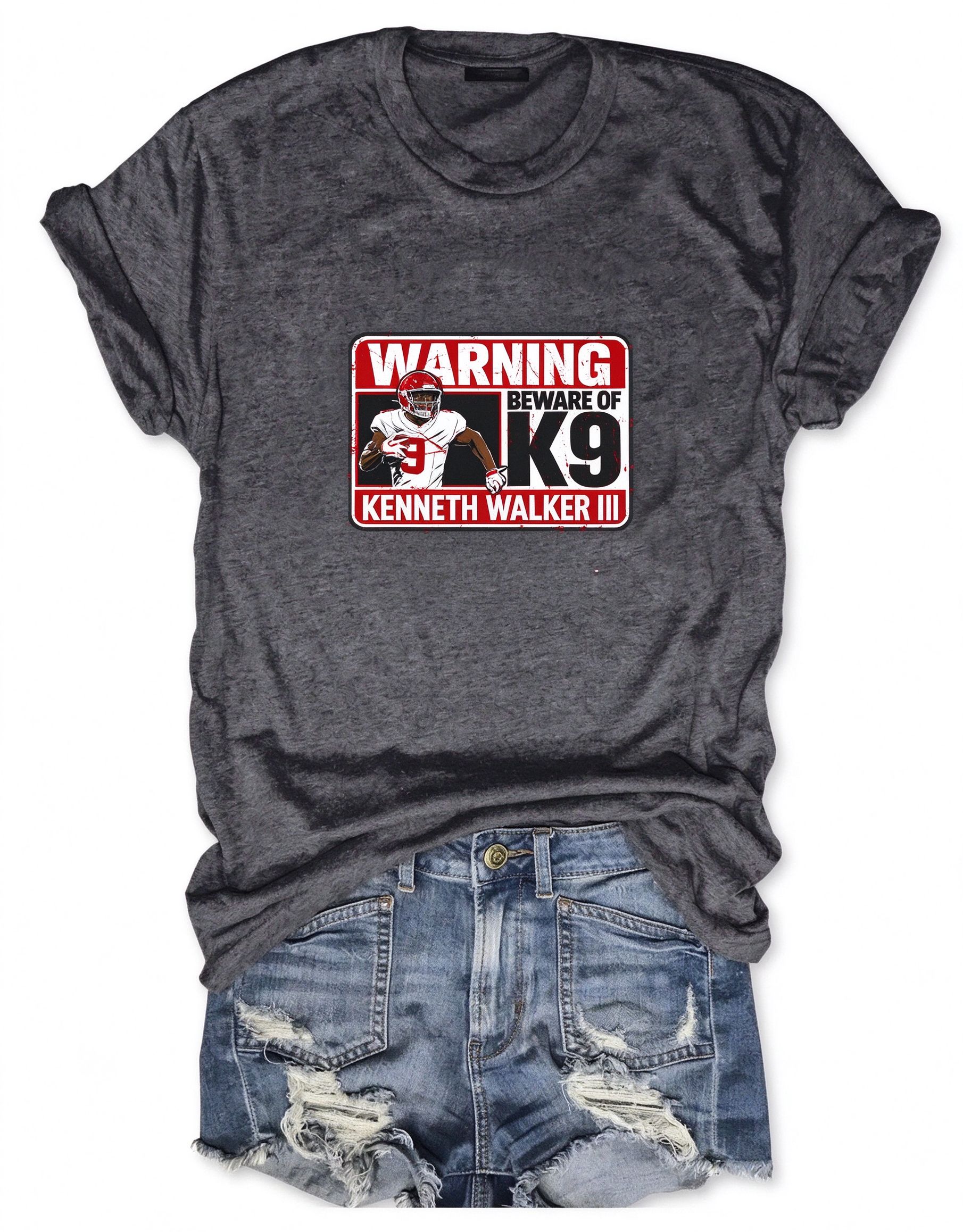 Kenneth Walker Beware of K9 T-Shirt
