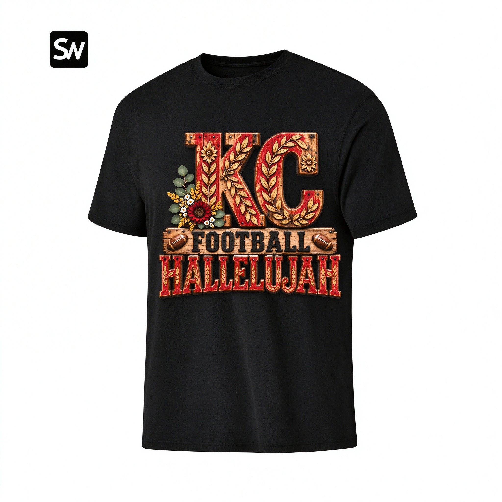KC Football Hallelujah Dry-easy T-Shirt