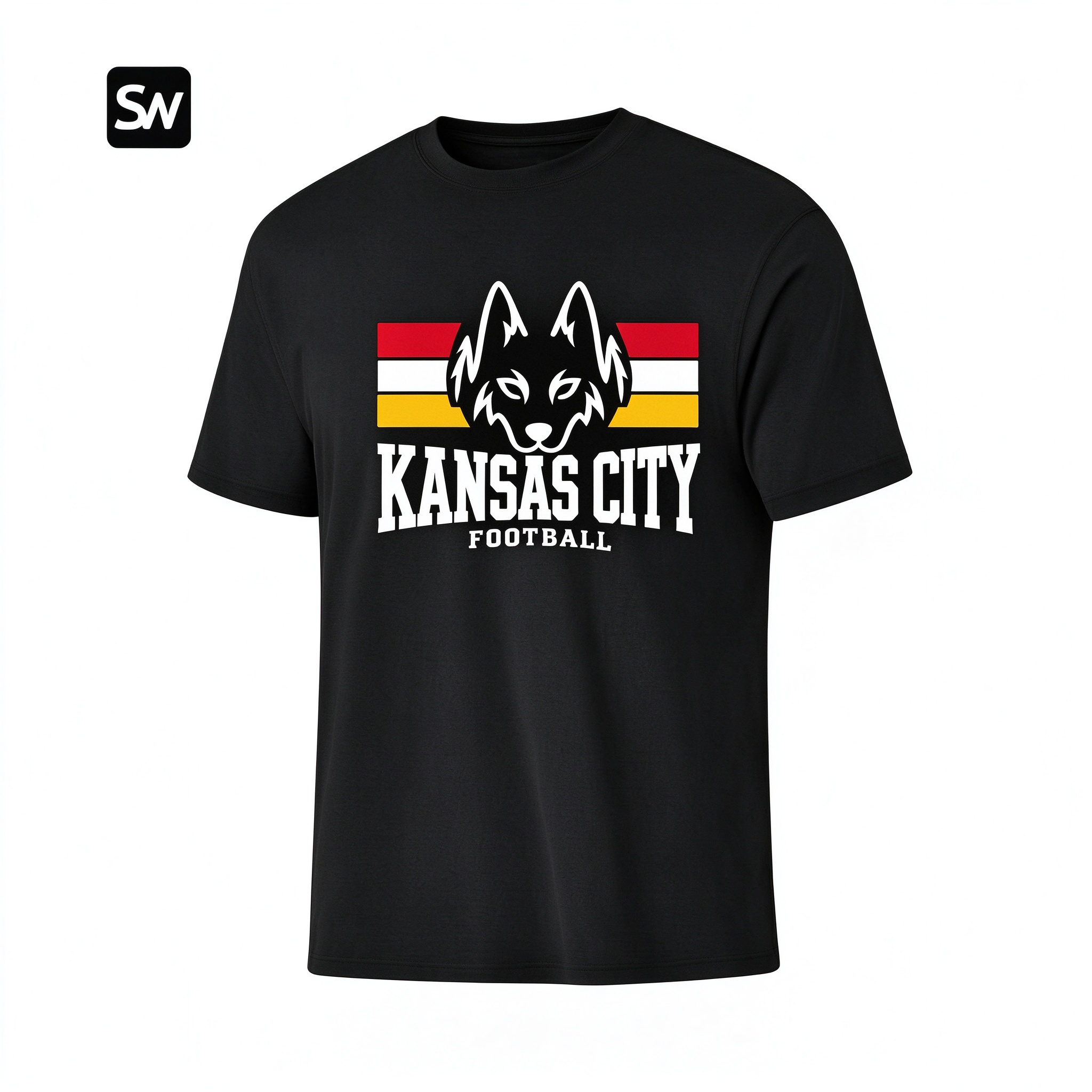 Kansas City Wolf Football Dry-easy T-Shirt