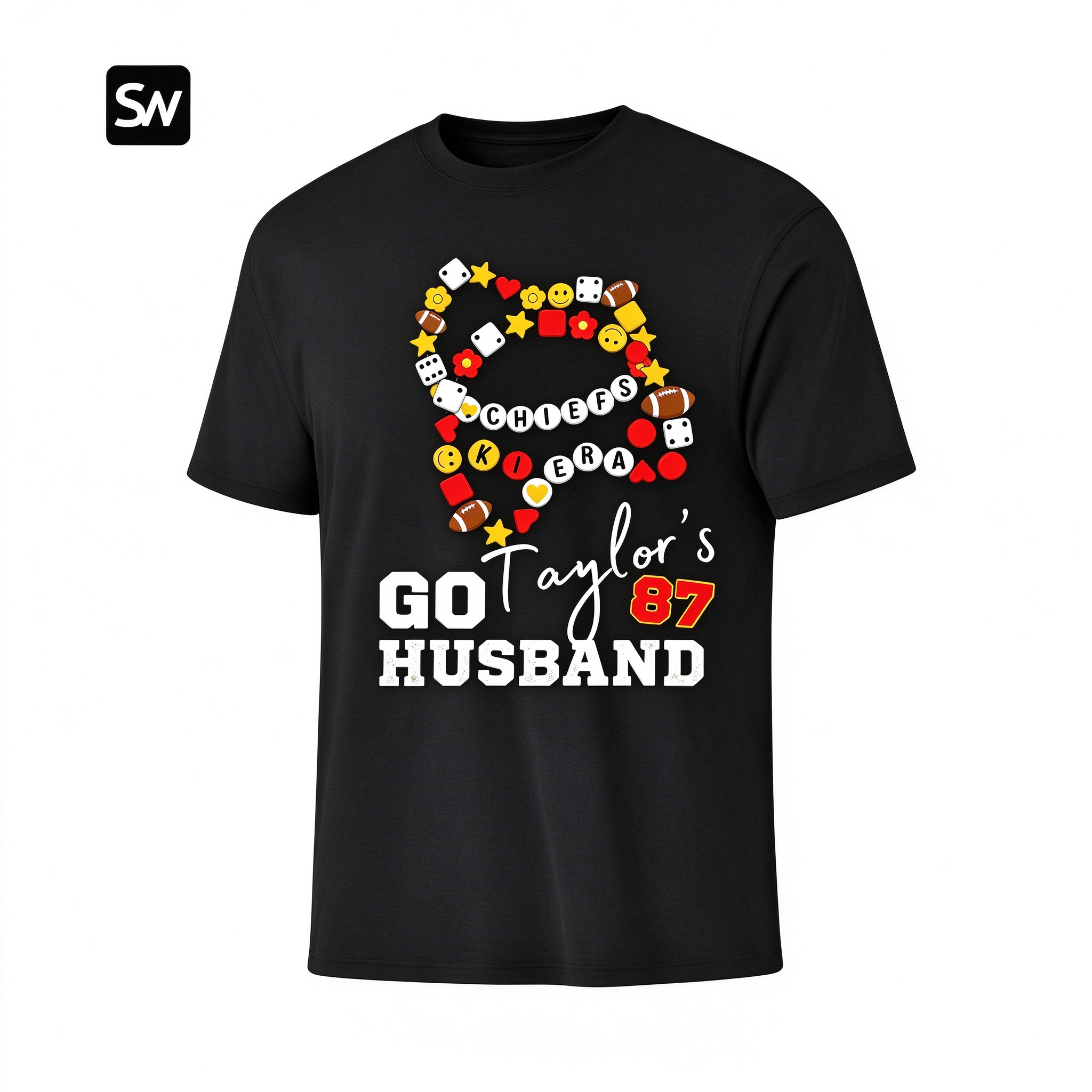 Go Taylor's Husband Football Dry-easy T-Shirt