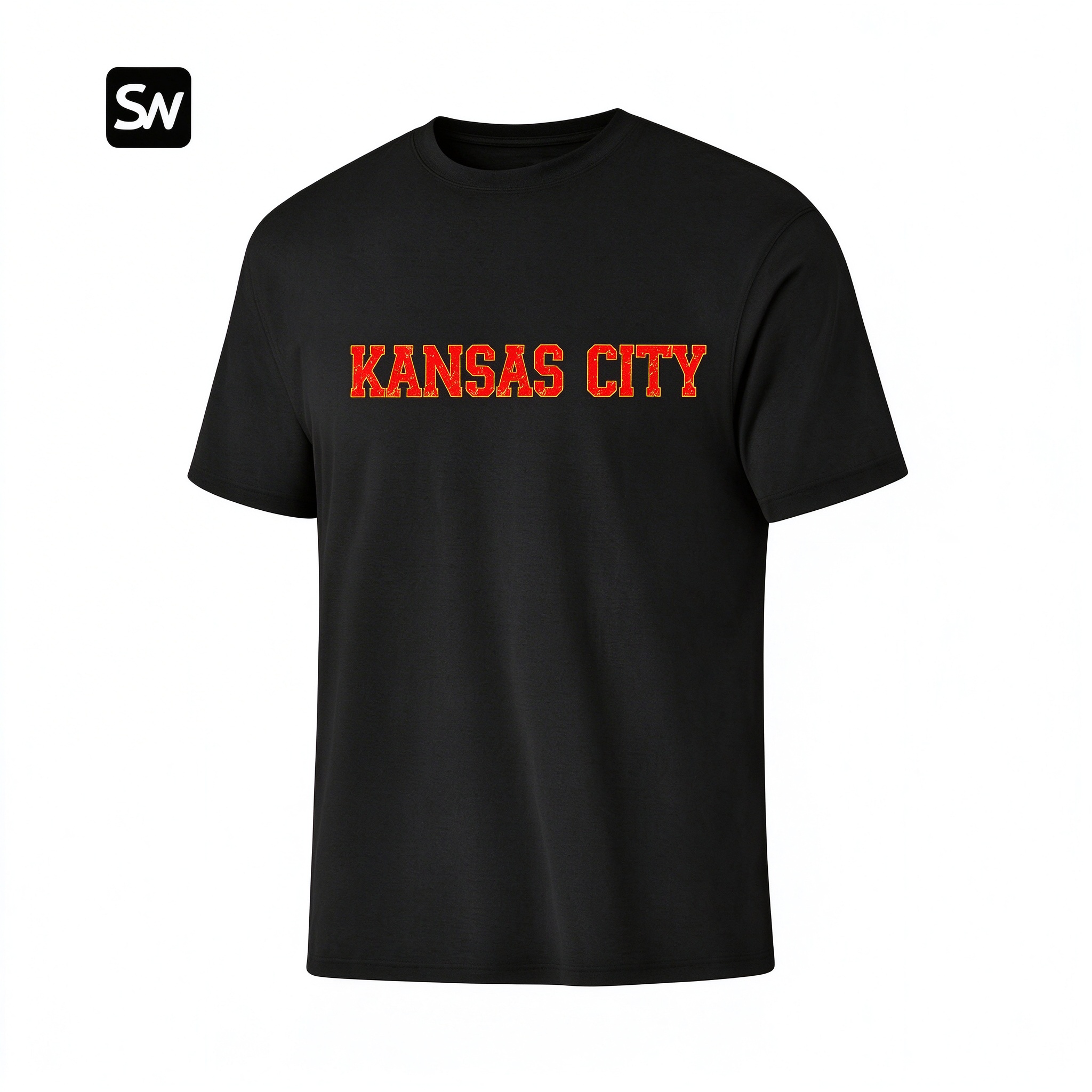 Kansas City Vintage Football Dry-easy T-Shirt