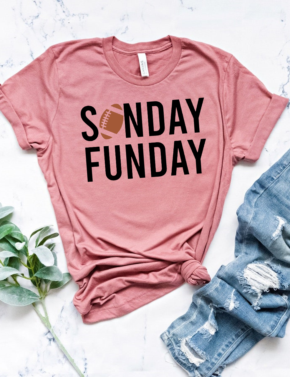 Sunday Funday Football T-Shirt