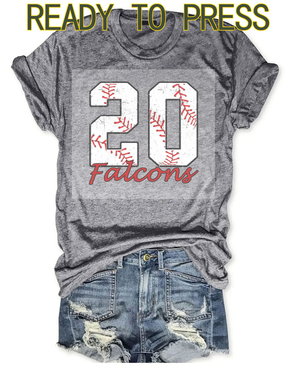 Baseball Custom DTF Heat Transfer