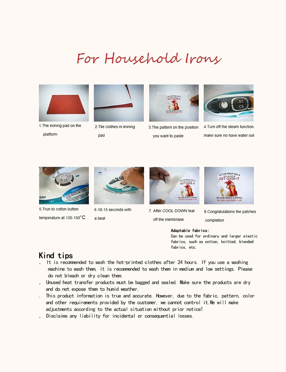 Custom DTF Heat Transfer