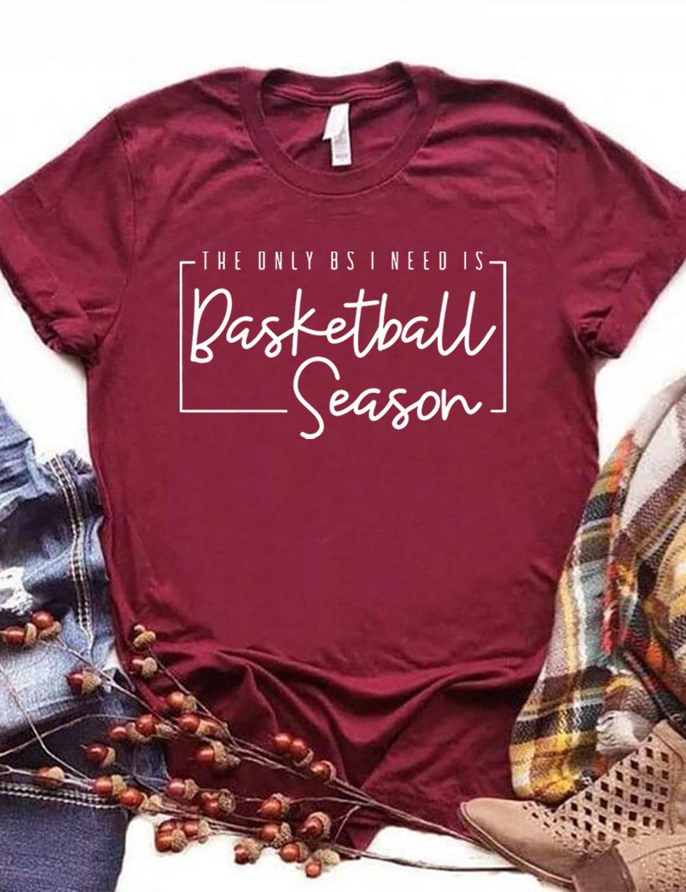 The Only BS I Need is Basketball Season T-Shirt