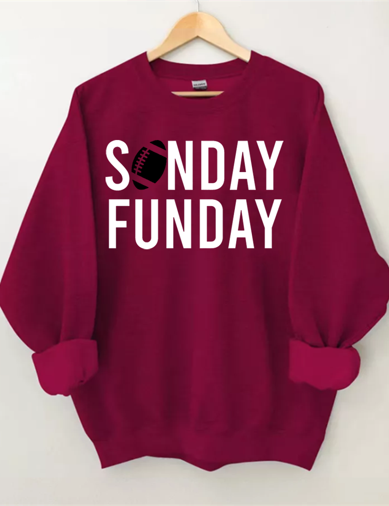 Sunday Funday Football Sweatshirt