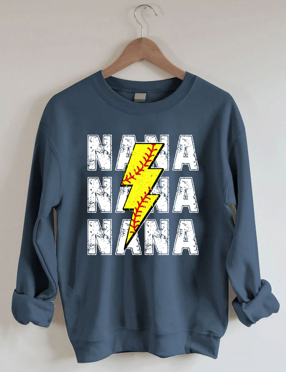 Softball Nana Custom Sweatshirt
