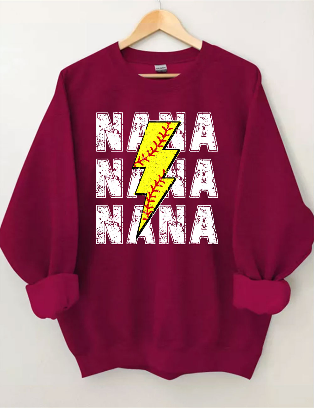 Softball Nana Custom Sweatshirt