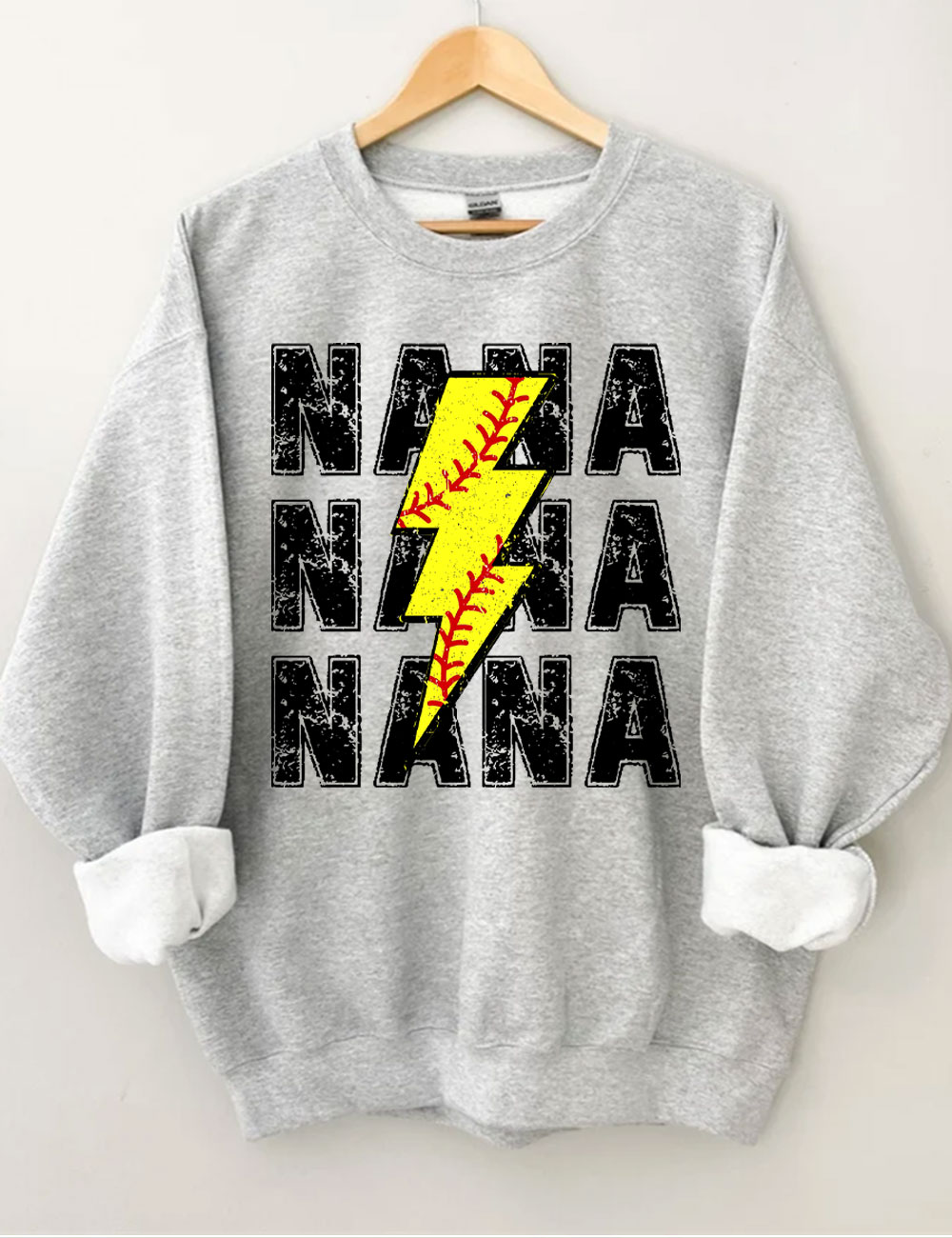 Softball Nana Custom Sweatshirt