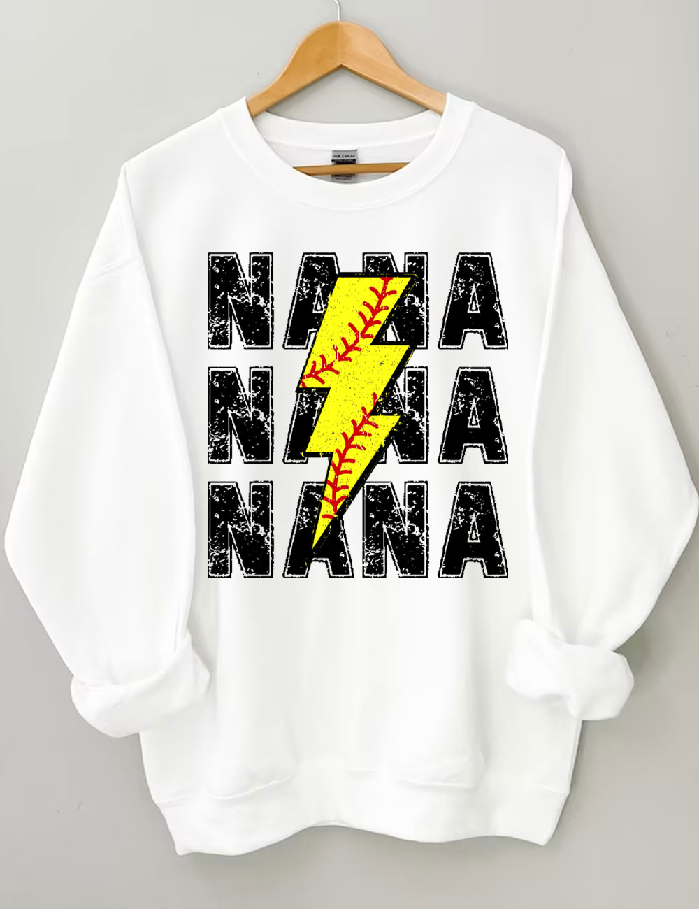 Softball Nana Custom Sweatshirt