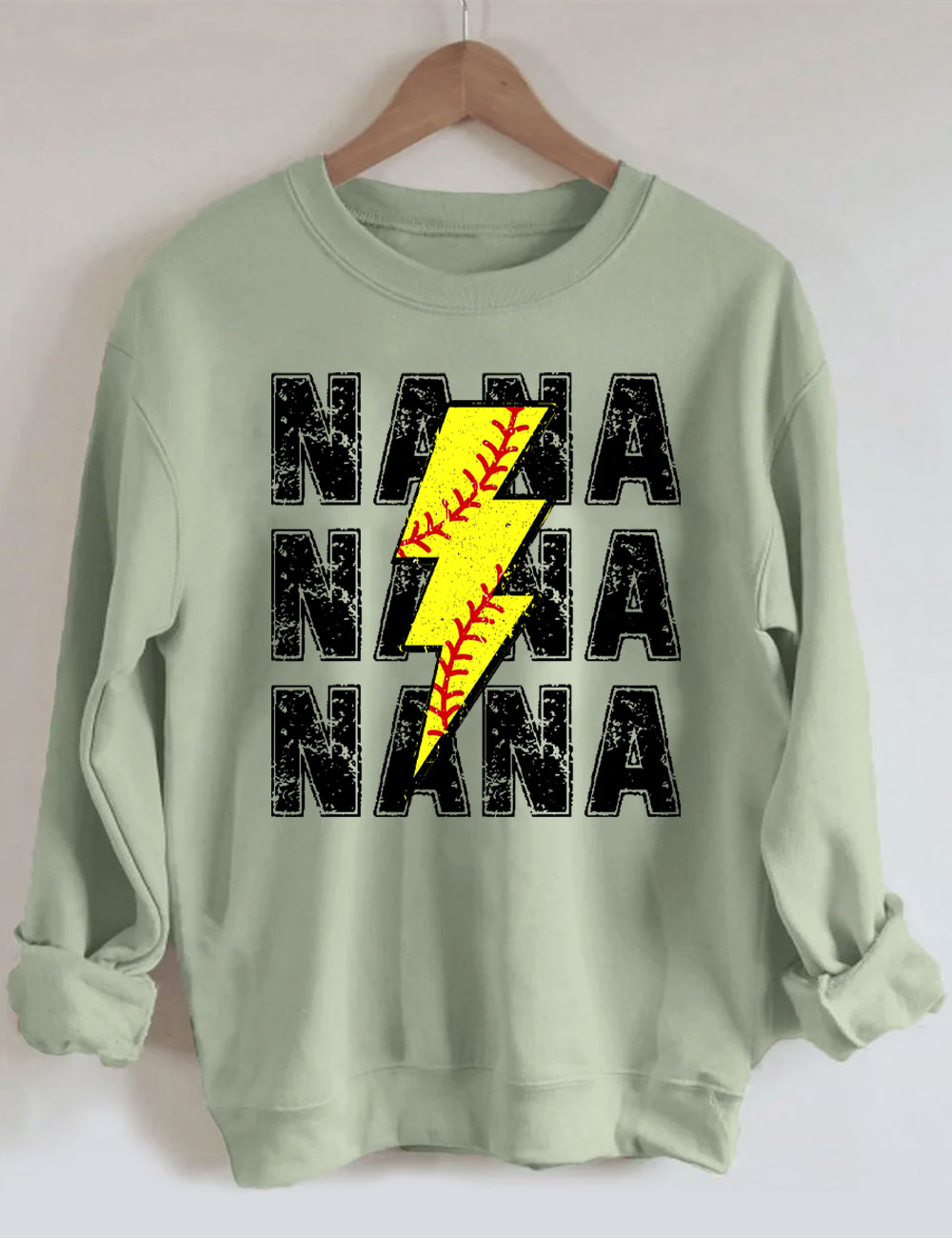 Softball Nana Custom Sweatshirt