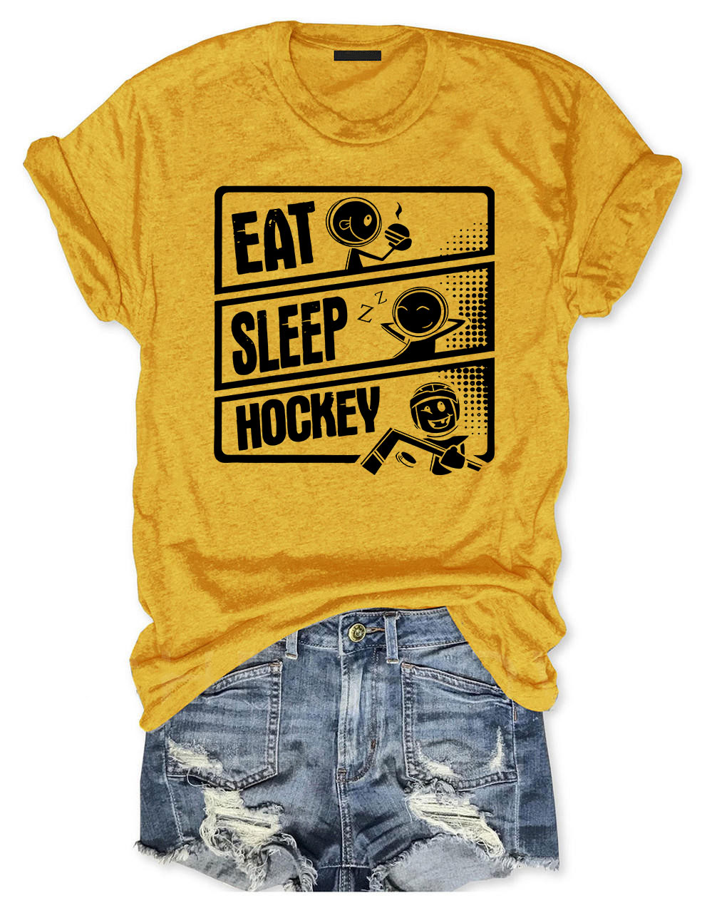Eat Sleep Hockey T-shirt
