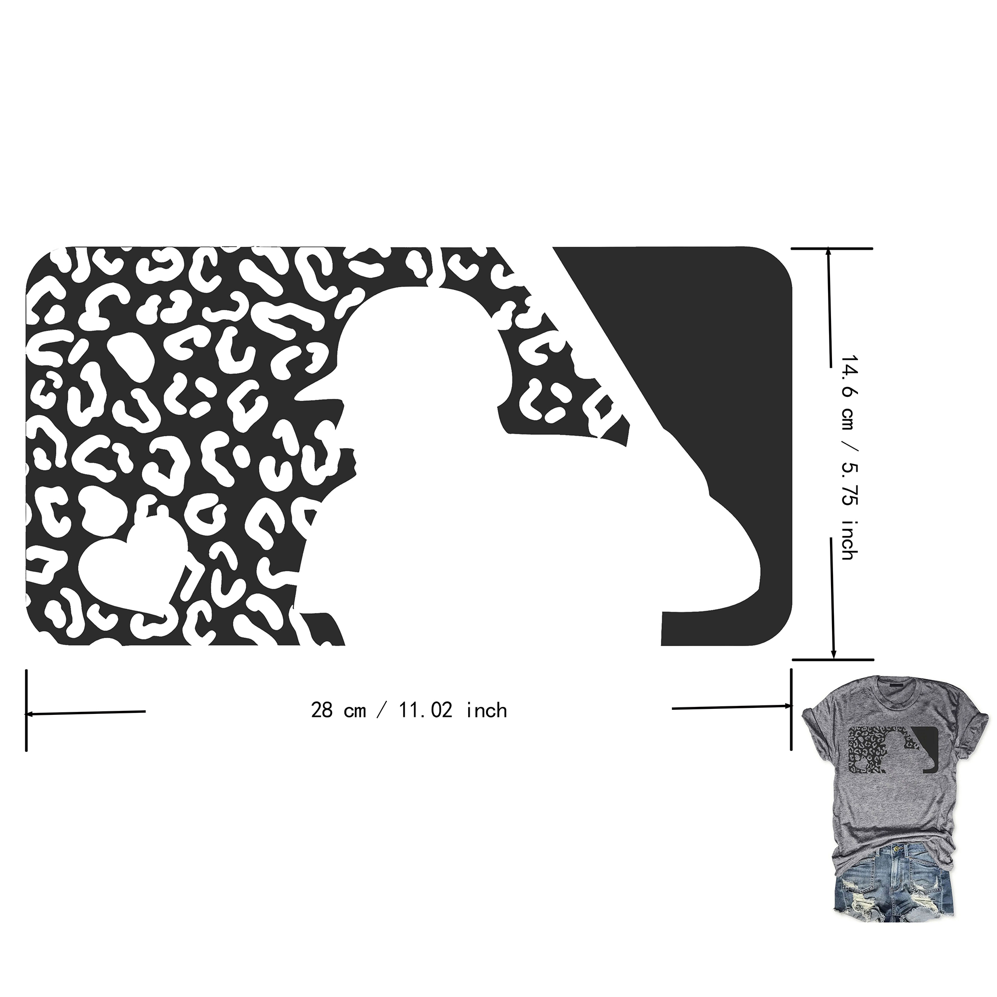 Cute Baseball Mom DTF Heat Transfer