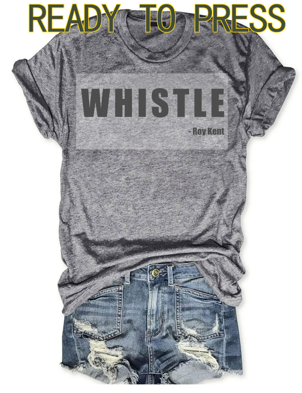 Whistle! Roy Kent Football DTF Heat Transfer