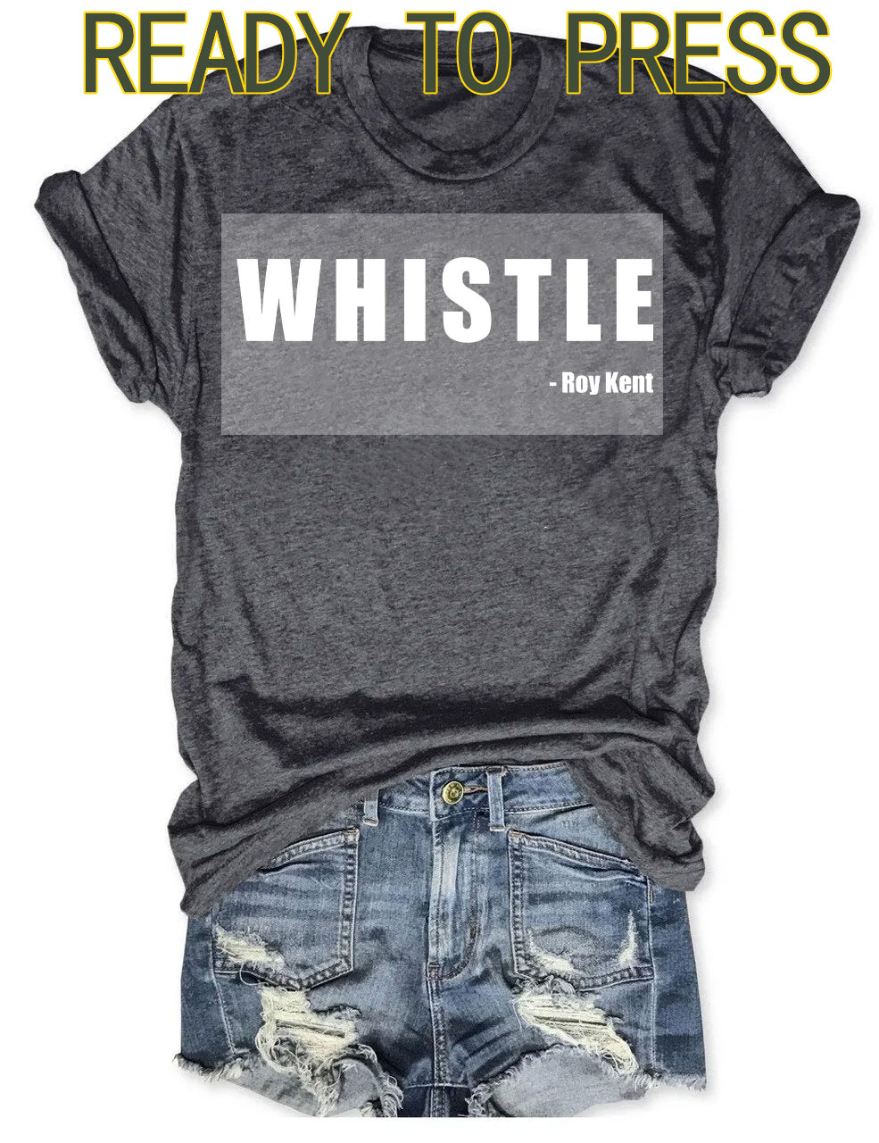 Whistle! Roy Kent Football DTF Heat Transfer