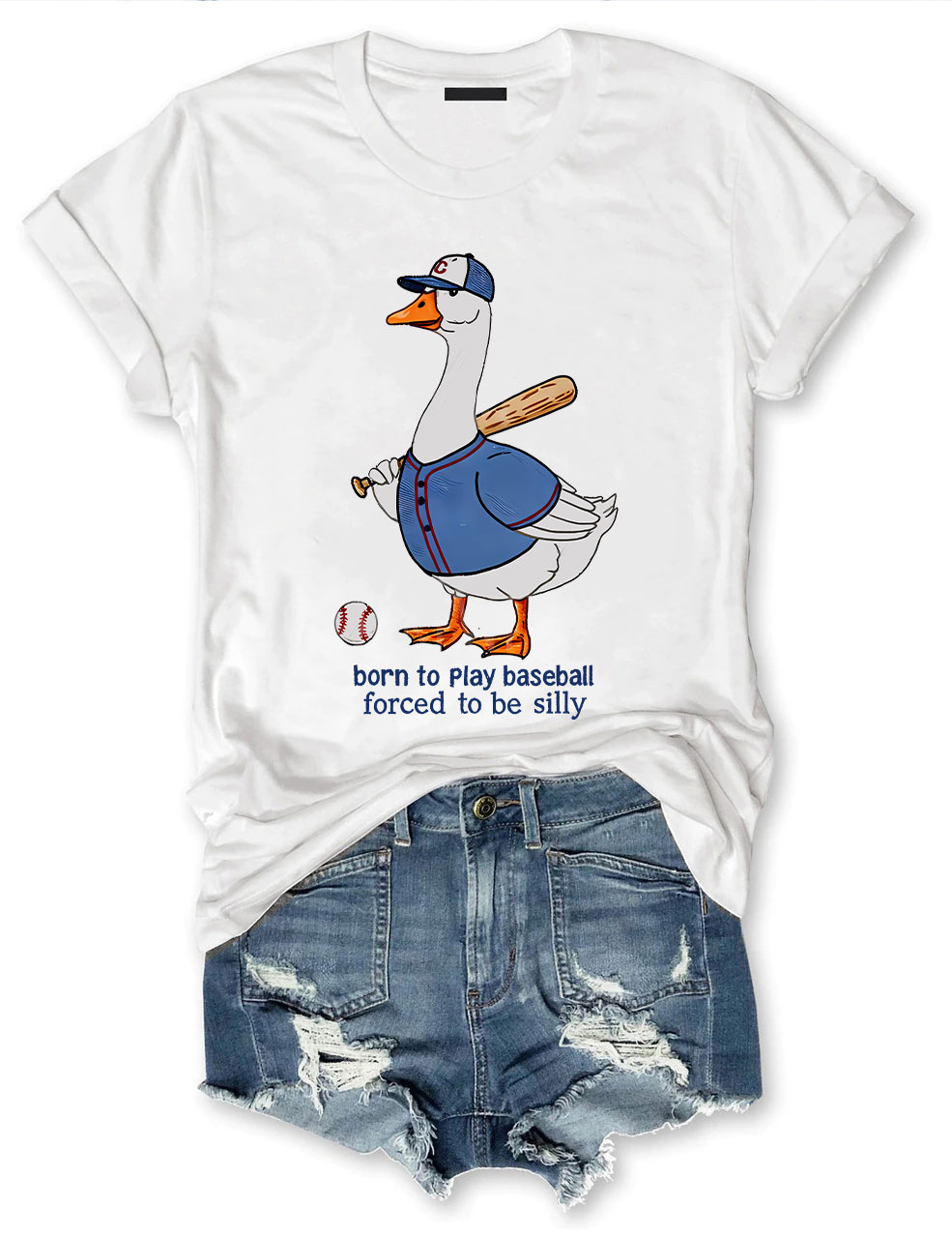 Silly Goose Baseball T-shirt