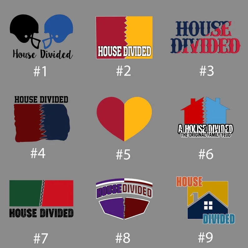 Custom House Divided Shirt