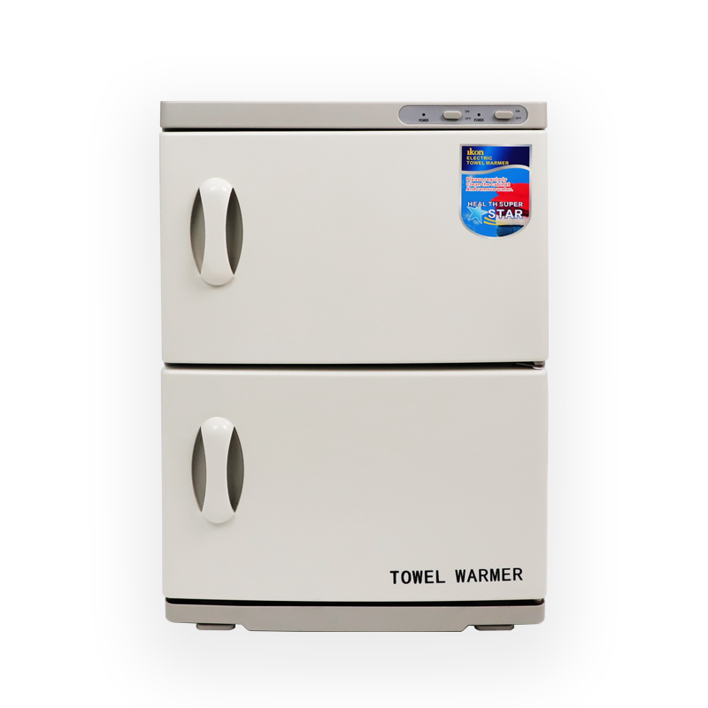 Double Door Heated Towel Warmer Cabinet With UV Sterlizer