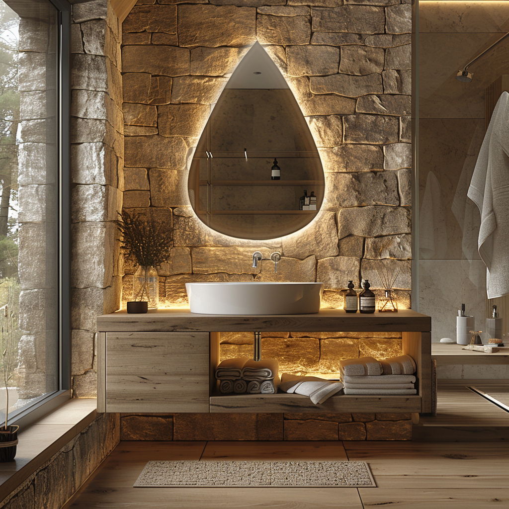 CE certified LED mirror