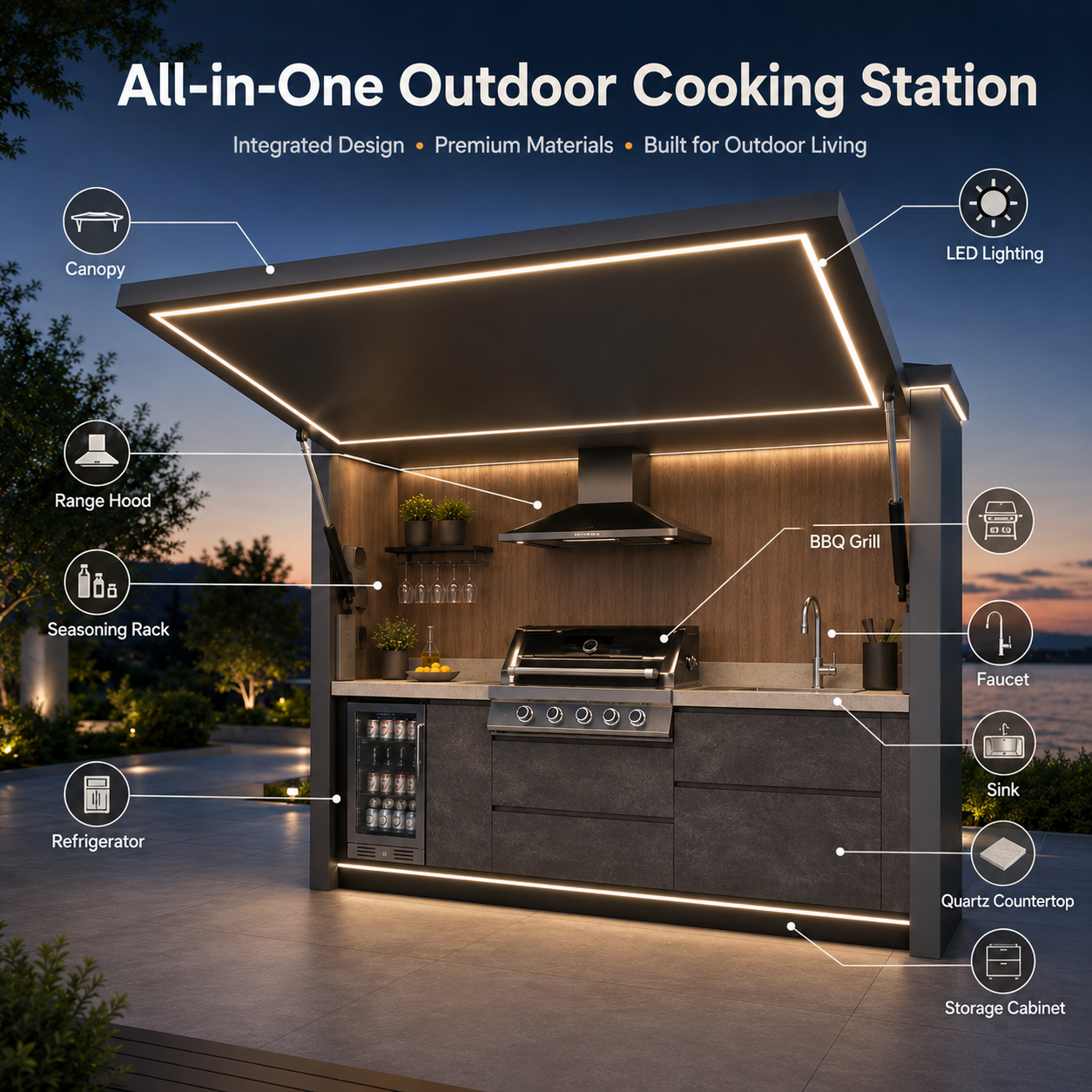 kitchen cabinet set