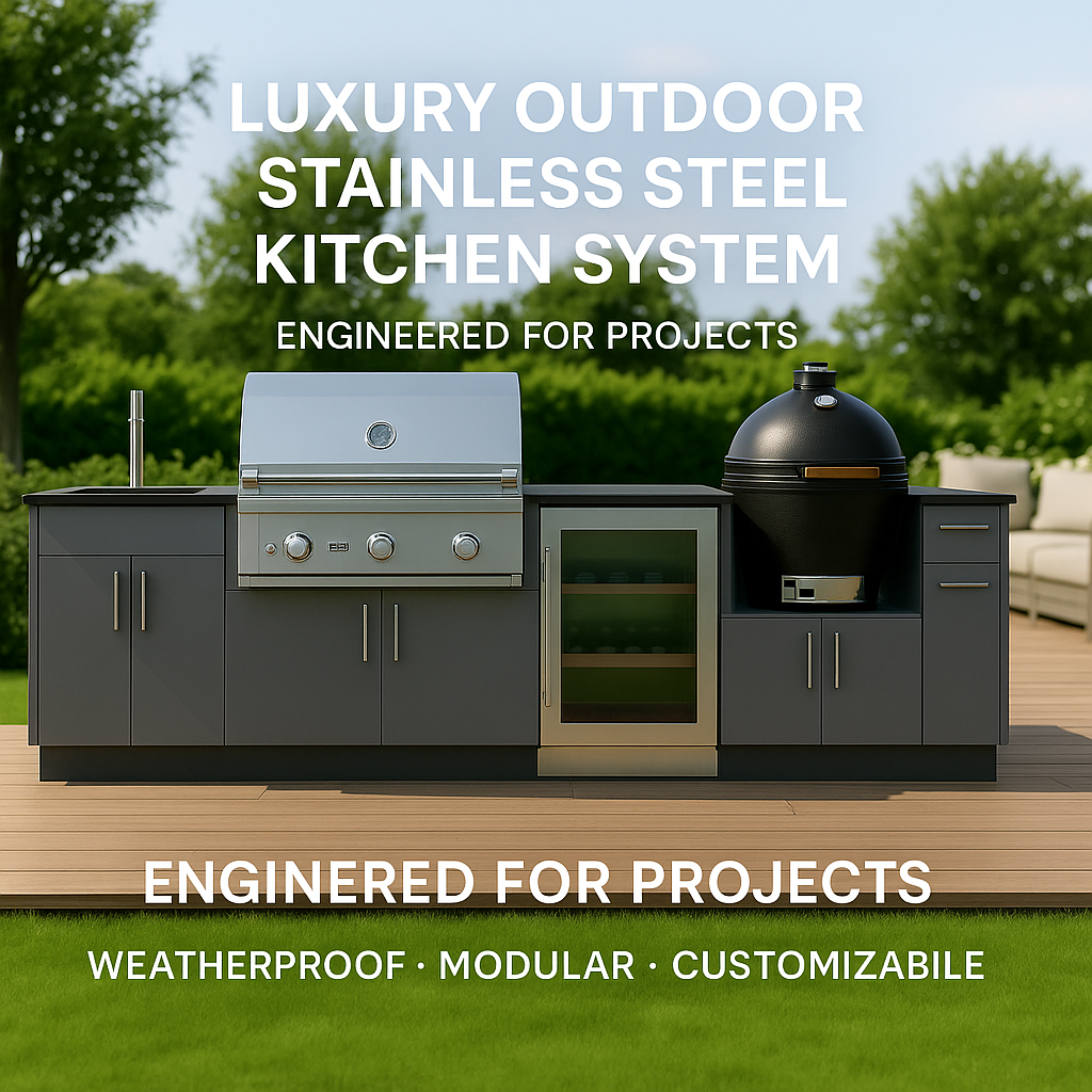 Custom vs stock cabinets comparison for large-scale residential and commercial projects by Bergoto.