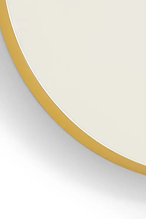 Round LED bathroom mirror - final look reference