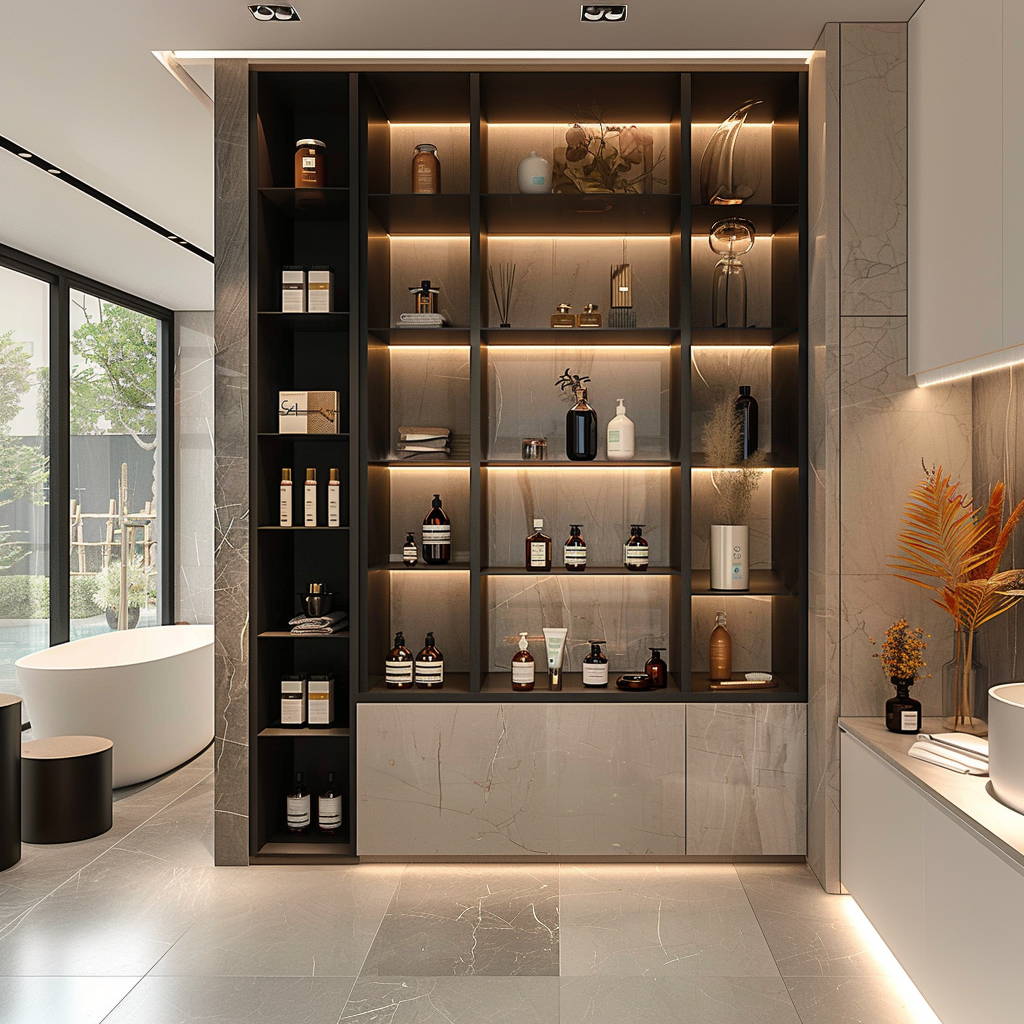 Stainless steel wall niches，Bathroom storage solutions，Recessed shower niche stainless steel