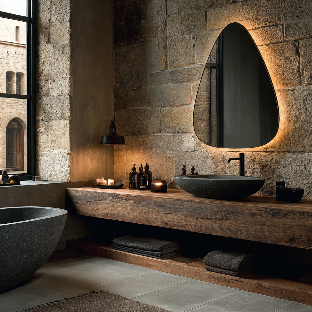 luxury bathroom mirror