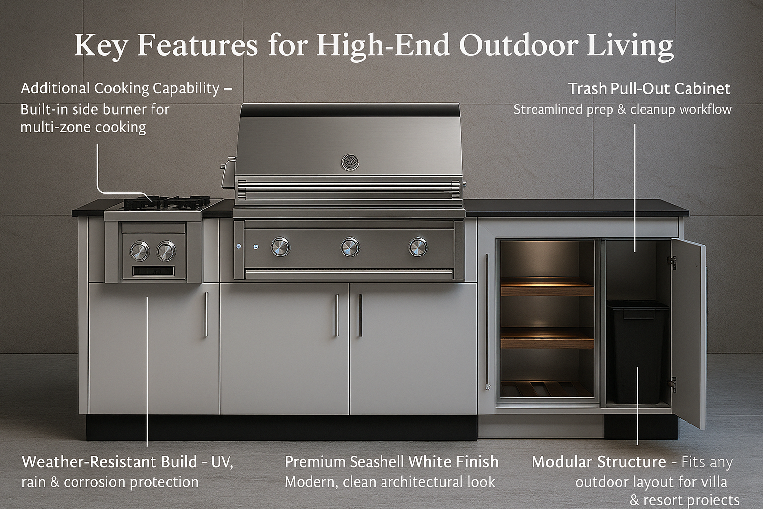 B2B guide on how to choose kitchen cabinets for project procurement: cabinet materials, cabinet door styles, and scalable manufacturing.