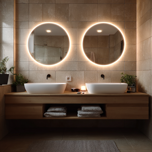 Stainless steel vanity manufacturer，Bathroom material science solutions，Bulk vanity batch consistency