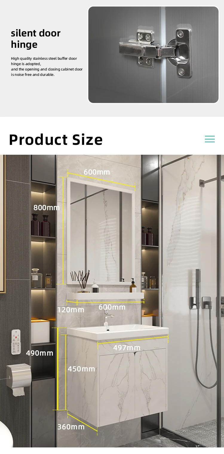 Bathroom vanity cabinet used in project bathroom