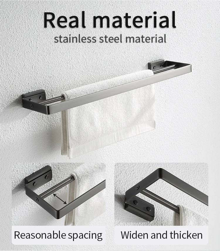 Wall-mounted bathroom accessories - mounting / bracket view