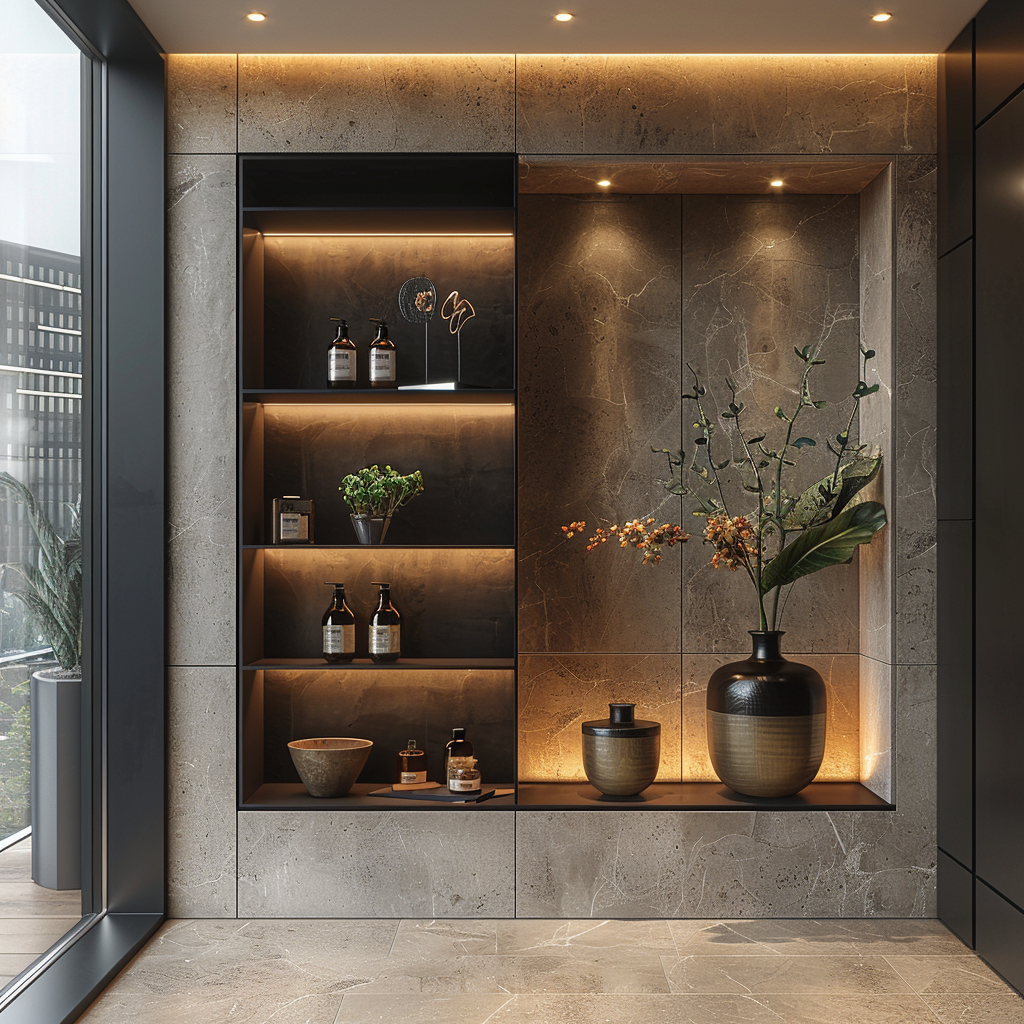 stainless steel niche