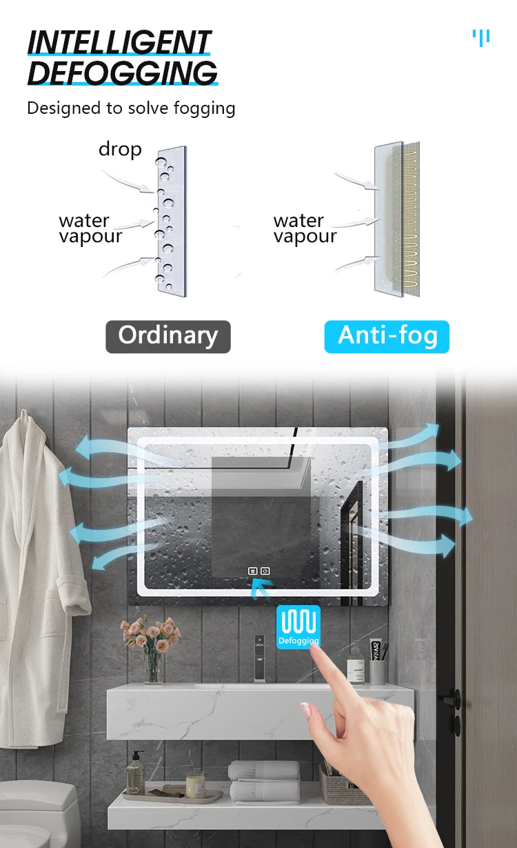 Stainless steel mirror structure - edge and finishing detail
