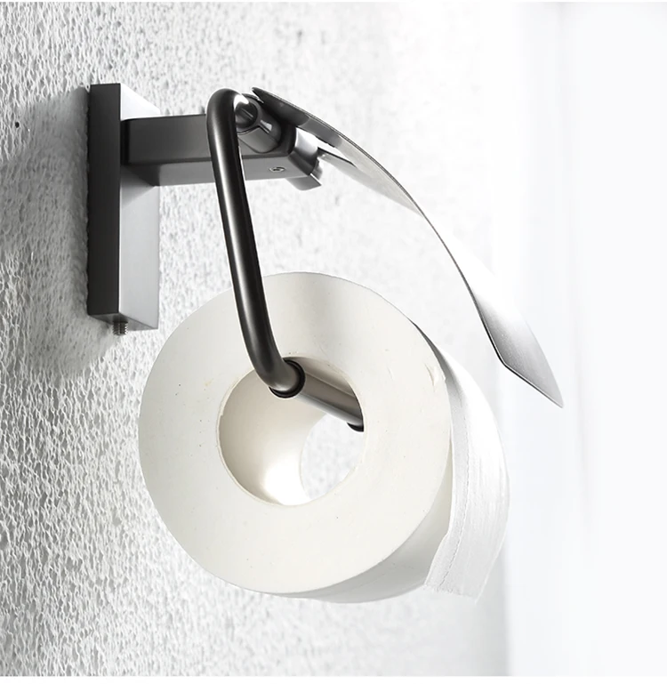 Wall mounted tissue holder - bar structure