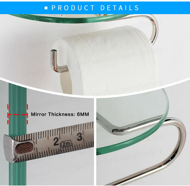 Close-up of stainless steel and tempered glass combination